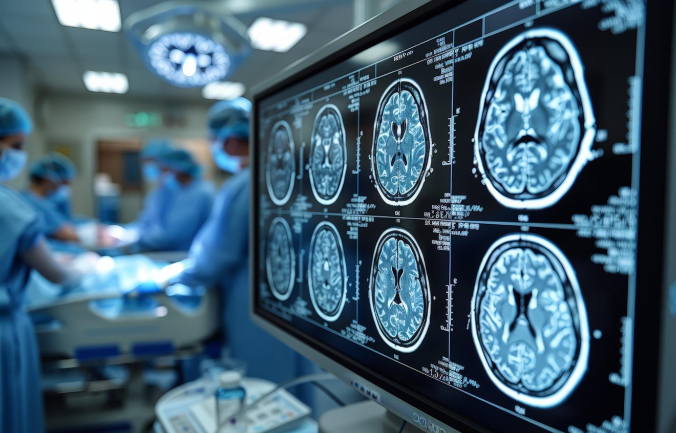 Grafika symbolizująca komercyjną dopstepność systemu iUS bkActiv od GE HealthCare i Medtronik