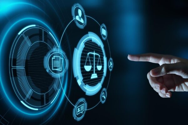 Grafika symbolizująca zgodność z prawem w kontekście MDR i AI Act