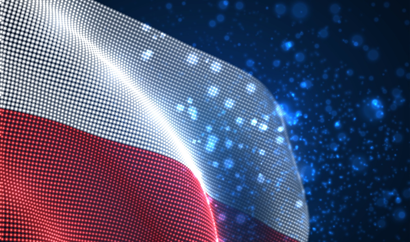 Grafika symbolizująca AI Act w Polsce