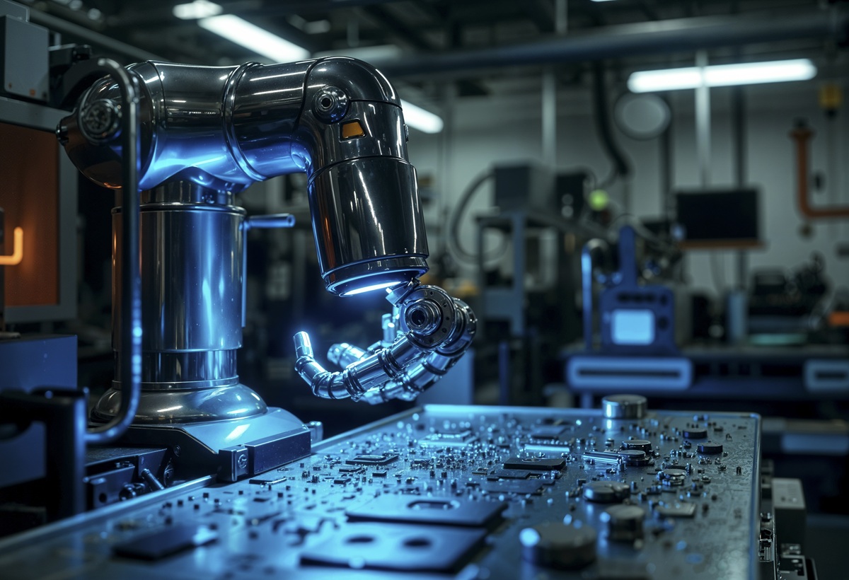 Autonomizacja linii produkcyjnych wyrobów medycznych Sartorius w standardzie Industry 4.0, Nowoczesne roboty montażowe na autonomicznej linii produkcyjnej medycznej