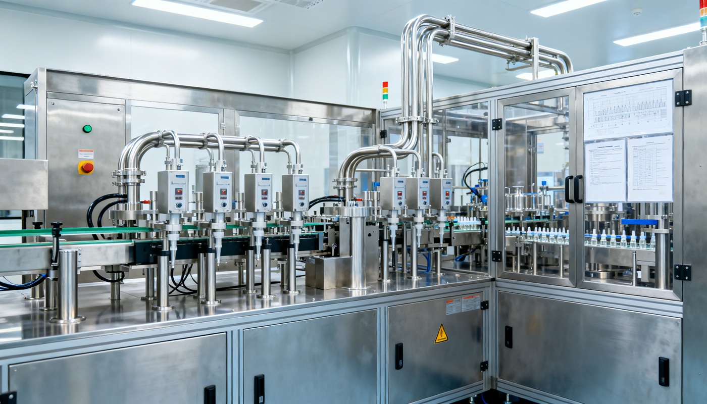 Linia do sterylnego napełniania dla produkcji okulistycznej rozwijana przez Bausch + Lomb i Steriline