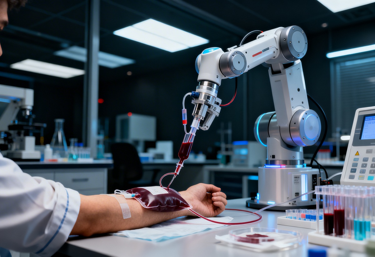 Vitestro pozyskuje 70 mln USD na autonomiczne robotyczne pobieranie krwi