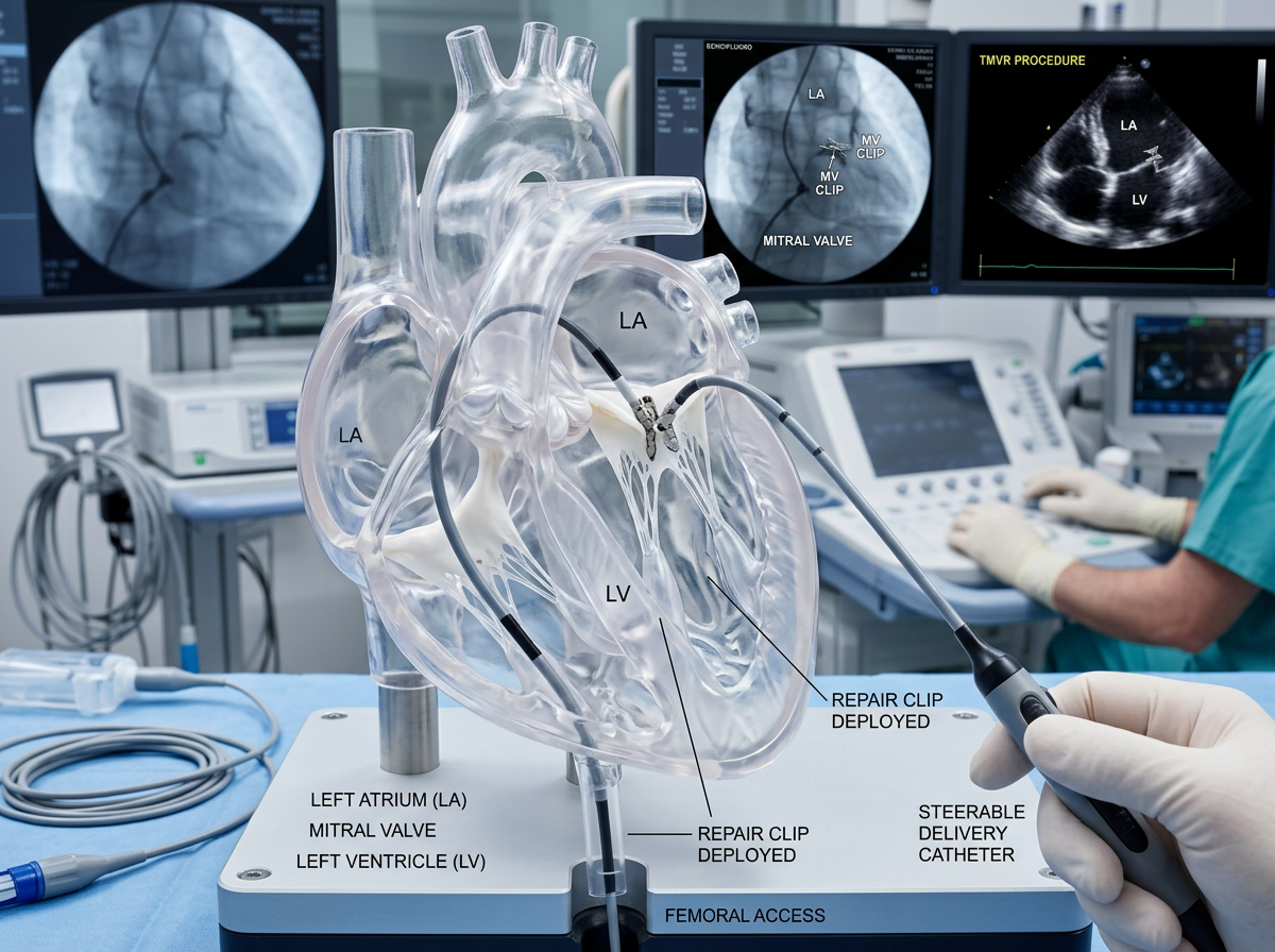 System transcatheter mitral valve repair DragonFly dla structural heart
