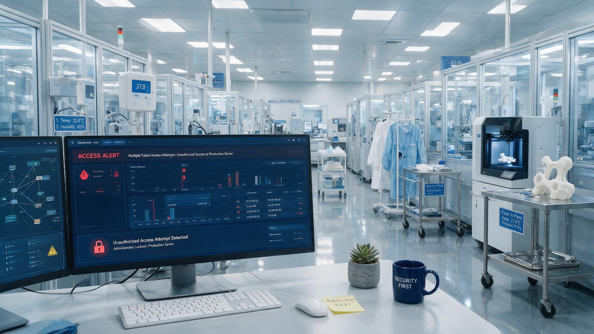 Incydent cyberbezpieczeństwa w firmie produkującej wyroby medyczne