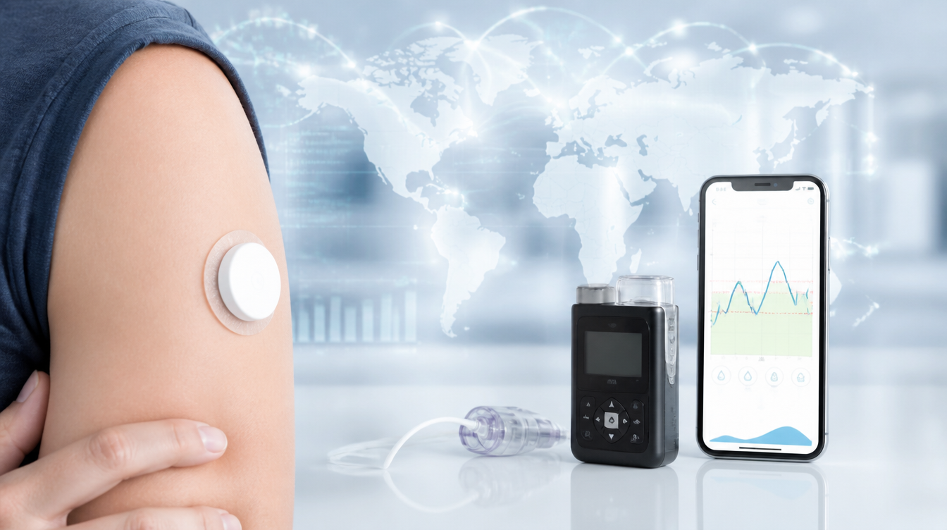 Największe firmy diabetes tech 2026 – technologie CGM, pompy insulinowe i cyfrowe monitorowanie glukozy