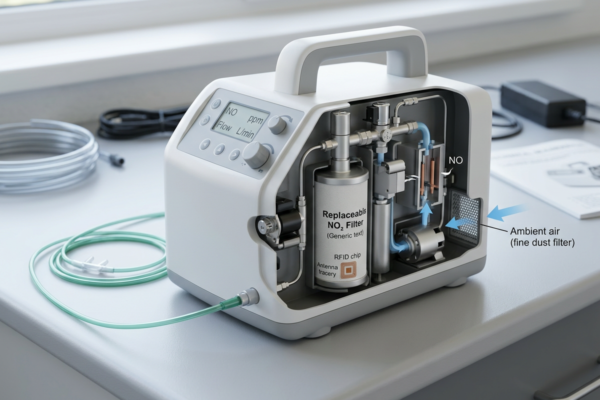 LungFit GO Breakthrough Device – system generowania tlenku azotu