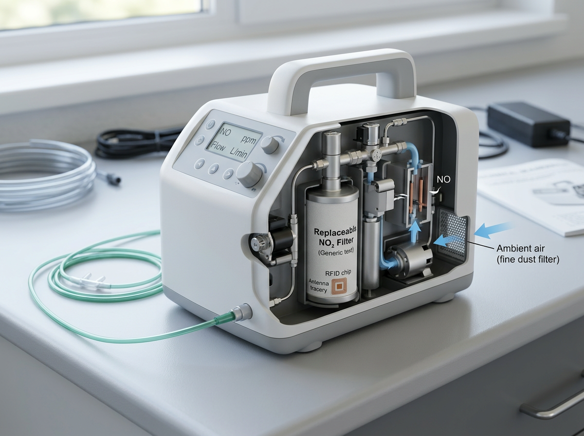 LungFit GO Breakthrough Device – system generowania tlenku azotu