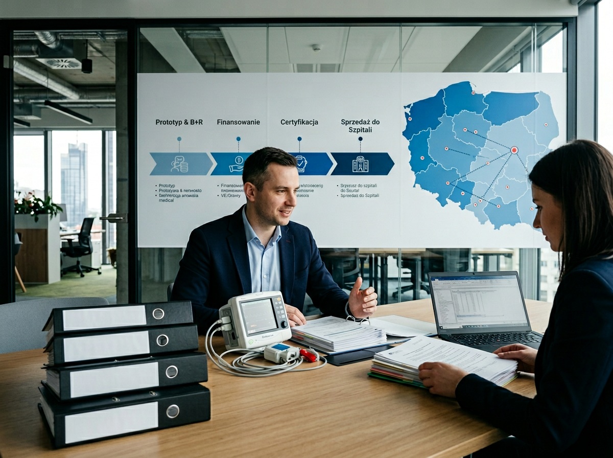 Polskie start-upy medtech i bariery finansowania, sprzedaży oraz wdrożeń