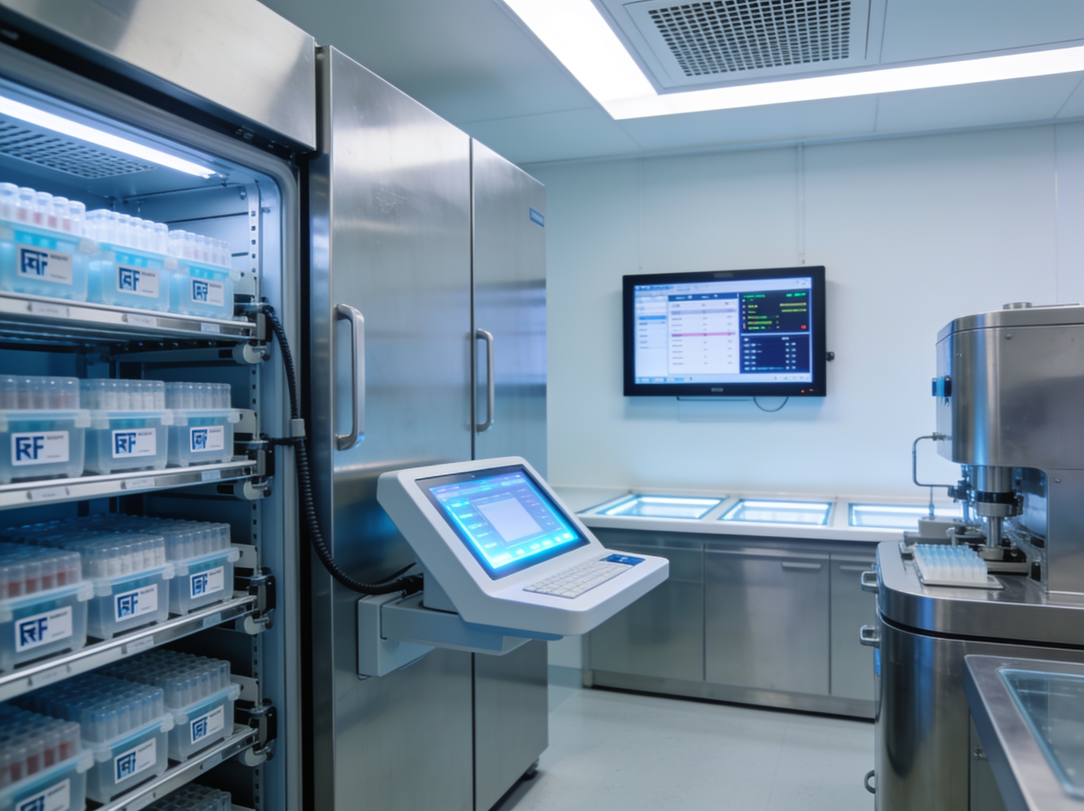 Kriogeniczny system przechowywania próbek z identyfikacją RFID