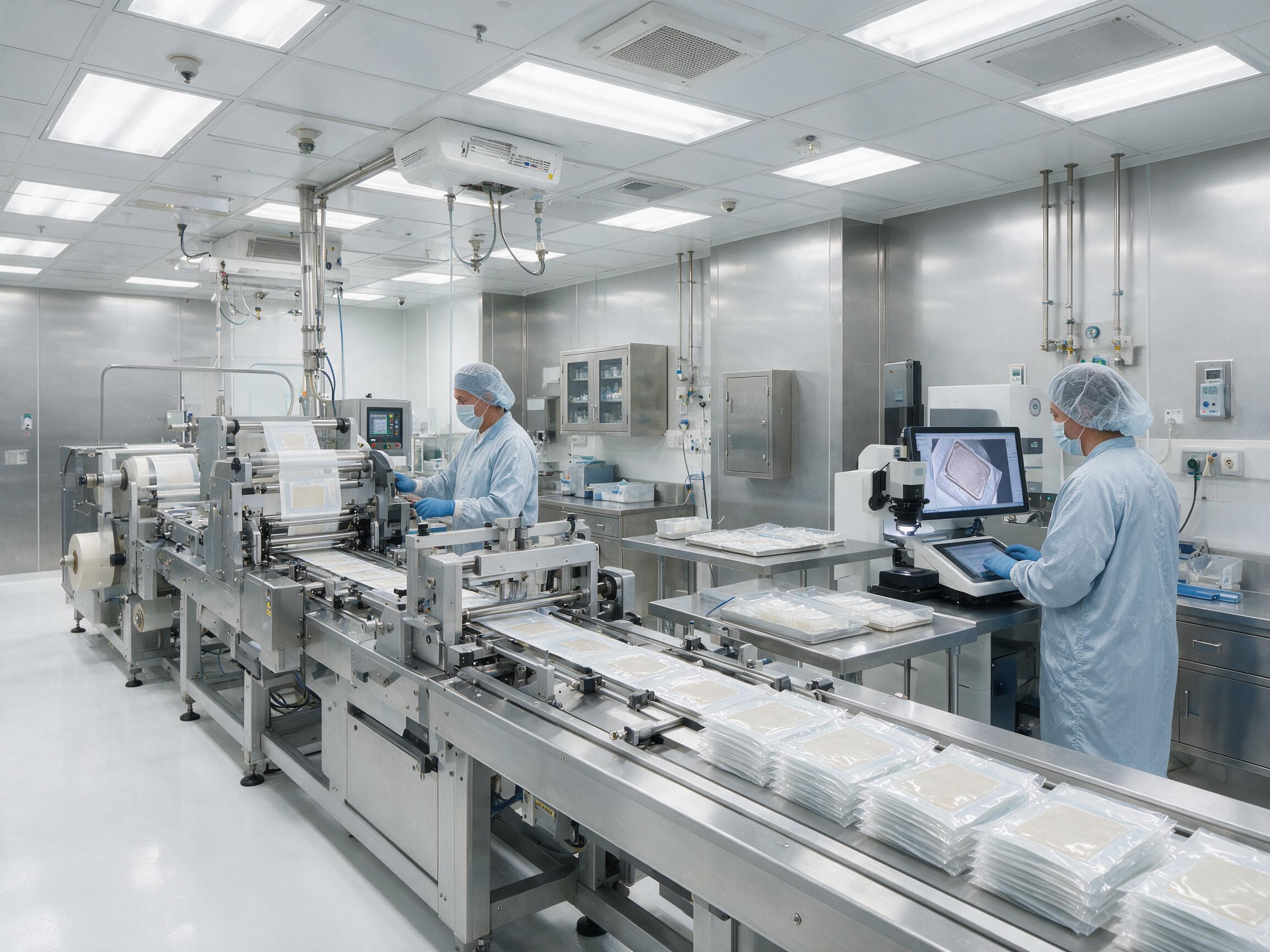 Produkcja biologicznej matrycy chirurgicznej w kontrolowanym środowisku