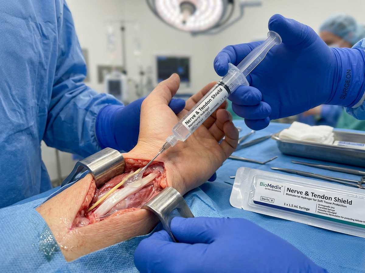VersaCoat Flowable Hydrogel jako strzykawkowy biomateriał do ochrony tkanek miękkich