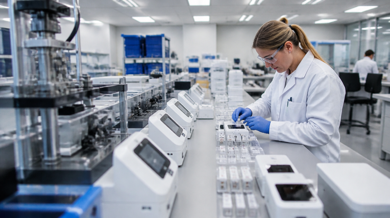 Laboratorium R&D i produkcja urządzeń oraz komponentów do diagnostyki molekularnej.
