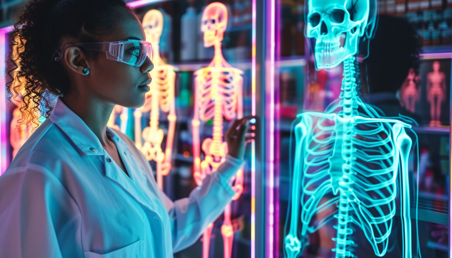 nowoczesny implant kręgosłupowy, druk 3D, inteligentny implant medyczny z czujnikami, zaawansowana chirurgia kręgosłupa,